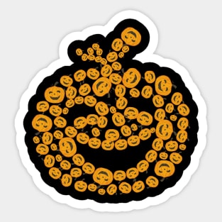 Halloween happy pumpkin Sticker